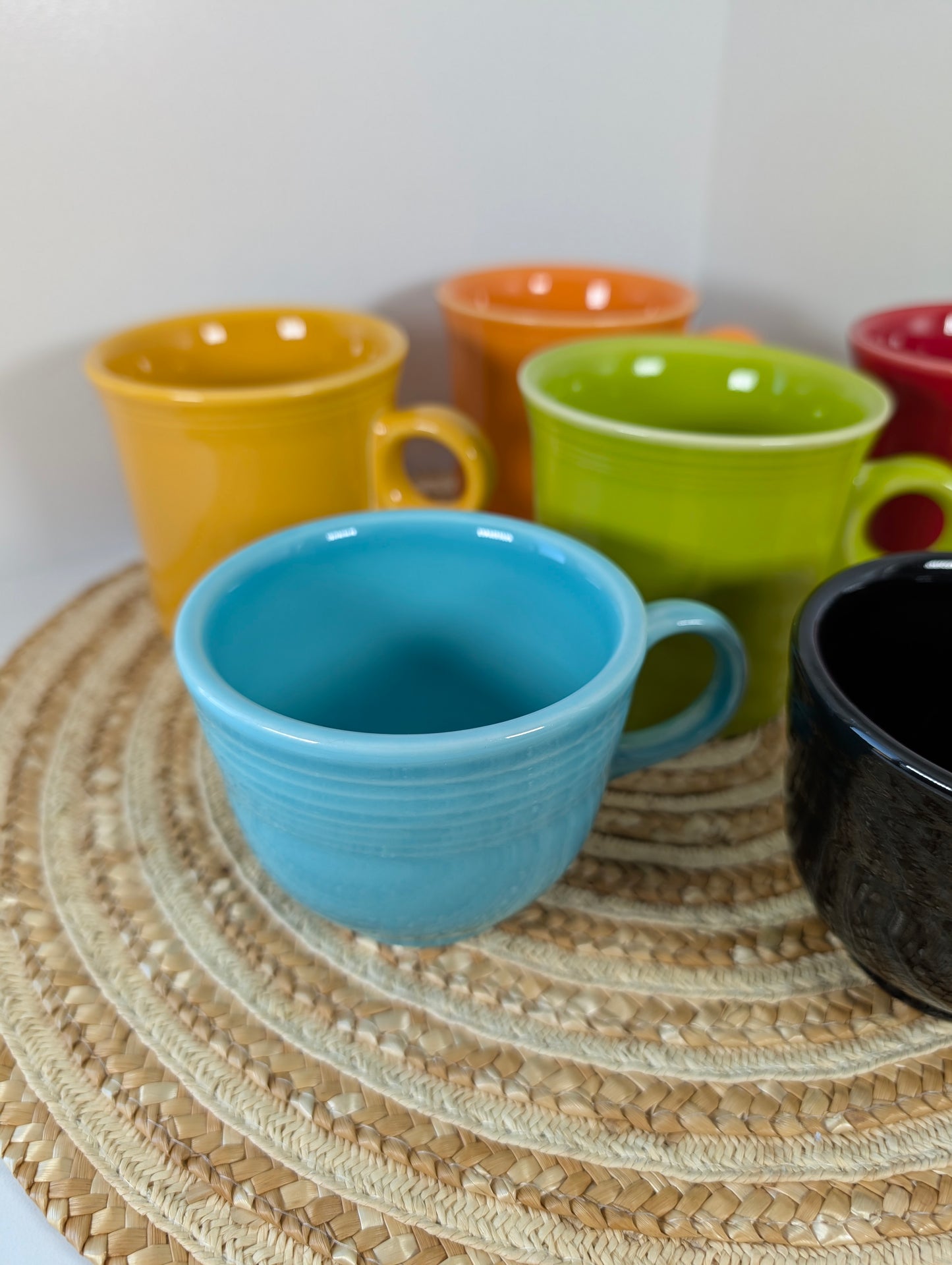 6 Pieces Colorful HLC FIESTA USA Super Cute Fiestaware.
