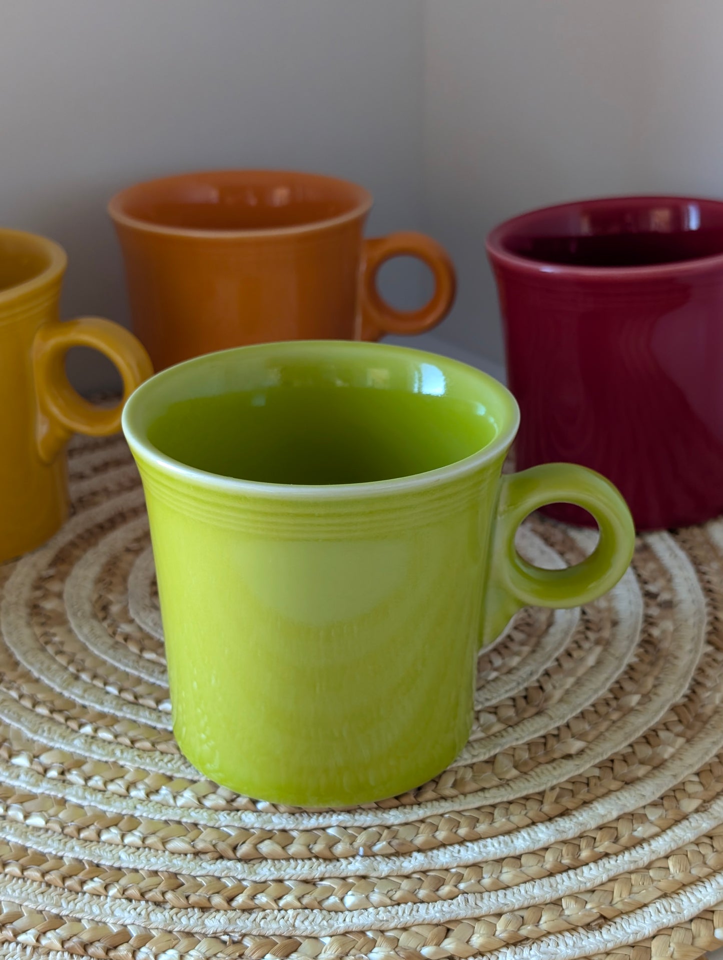 6 Pieces Colorful HLC FIESTA USA Super Cute Fiestaware.