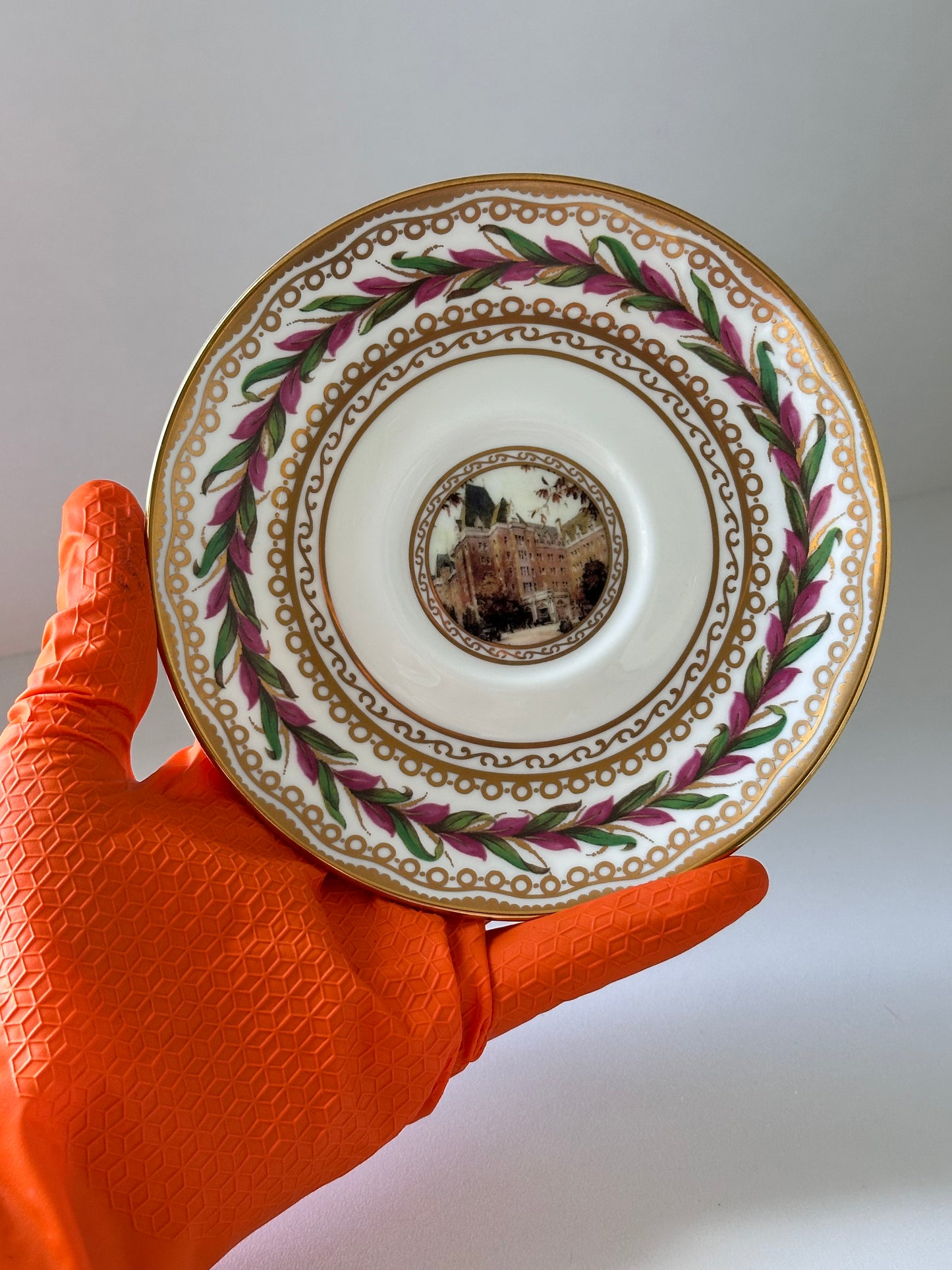 The Fairmont Empress William Edwards Teacup & Saucer Fine Bone China Made in England