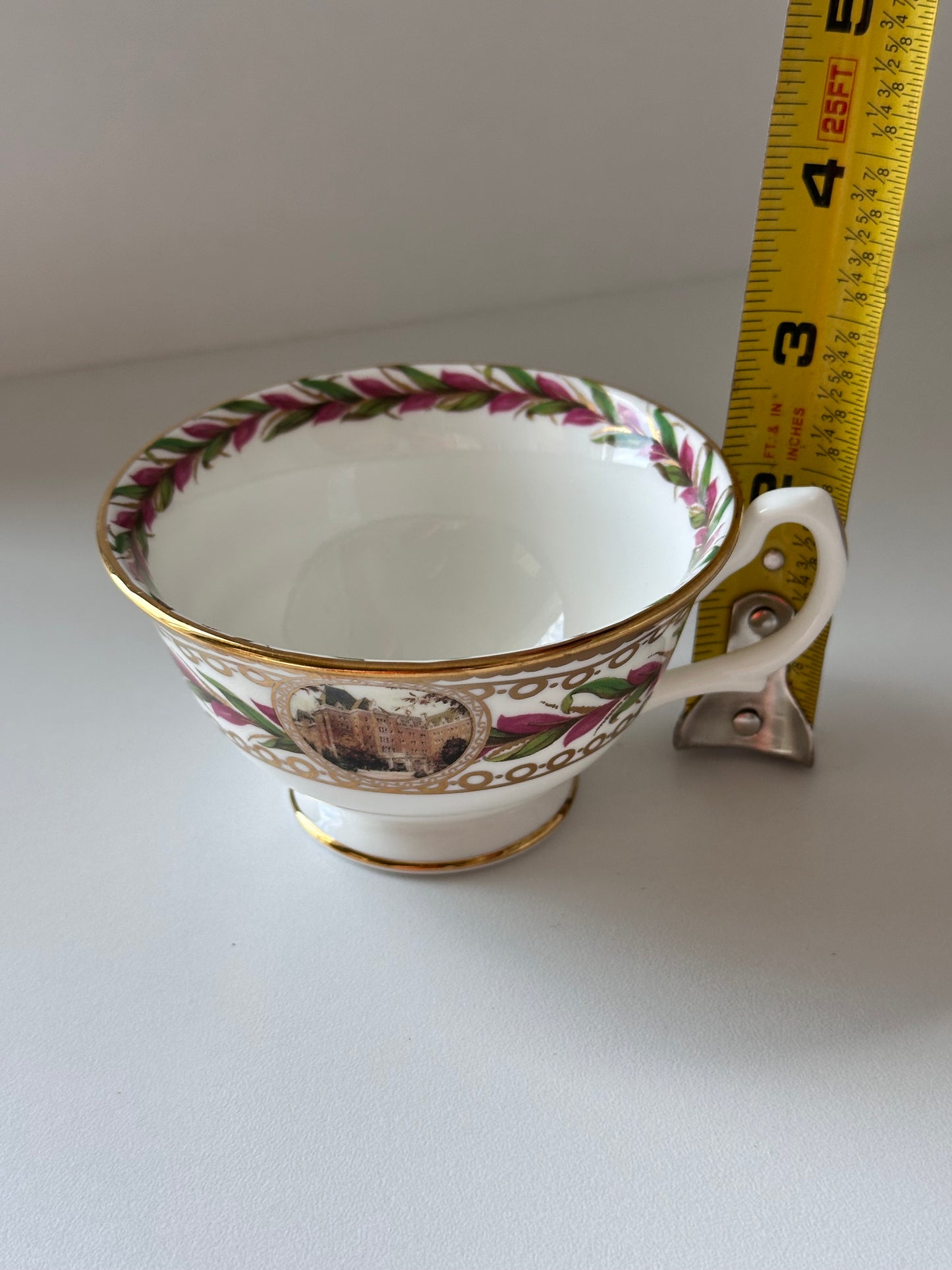 The Fairmont Empress William Edwards Teacup & Saucer Fine Bone China Made in England