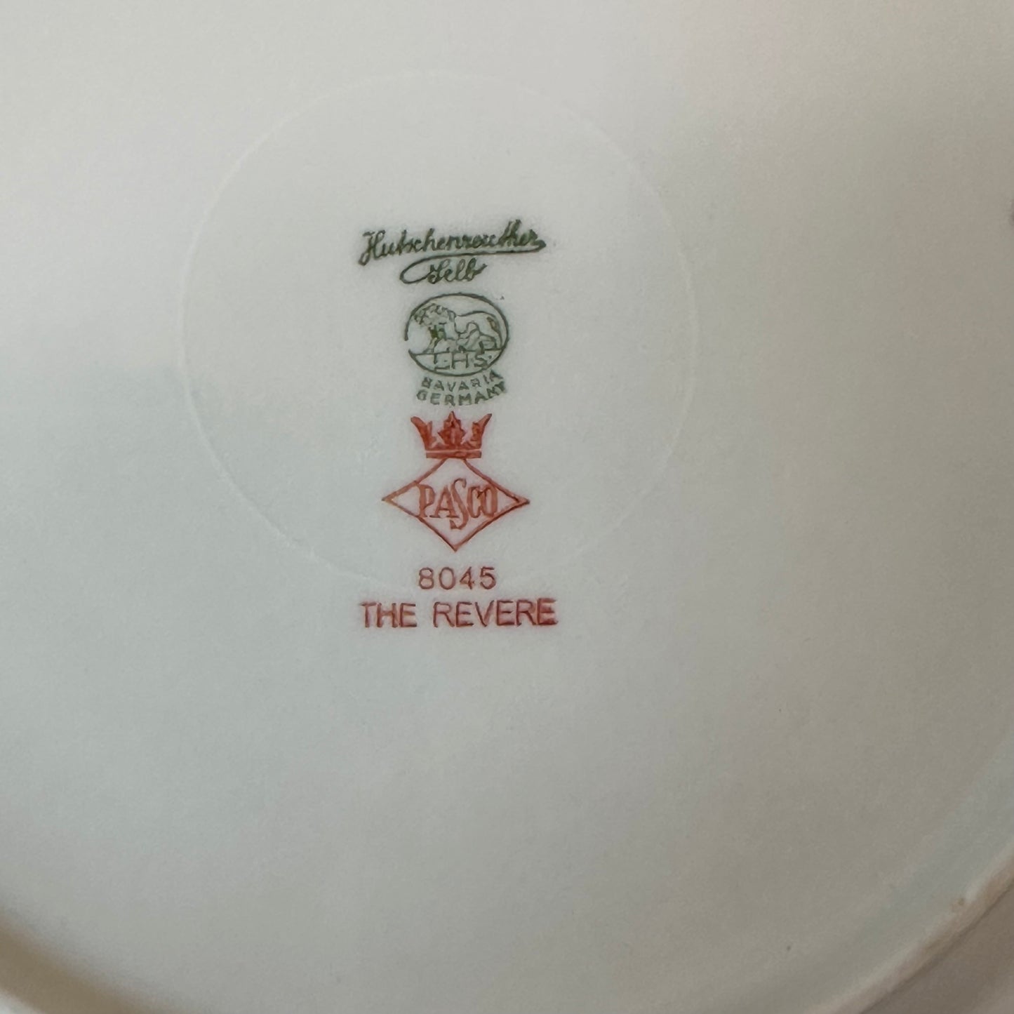 ✨ 86-Piece Hutschenreuther Revere Sylvia Platinum Trim Fine China Tableware Set