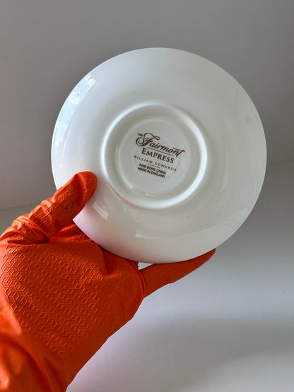 The Fairmont Empress William Edwards Teacup & Saucer Fine Bone China Made in England