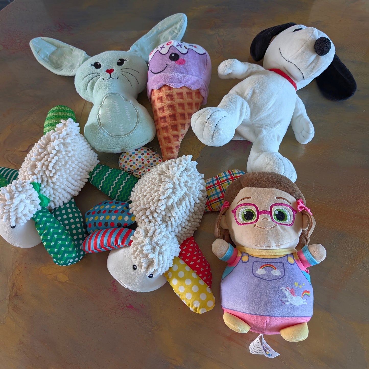Toys Bundle Super Cute Sheep, Ice Cream, Dog, Cocomelon Toys