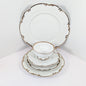 Hutschenreuther, Revere, Sylvia Platinum Trim 5 Pieces Place Setting