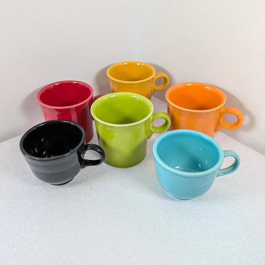 6 Pieces Colorful HLC FIESTA USA Super Cute Fiestaware.