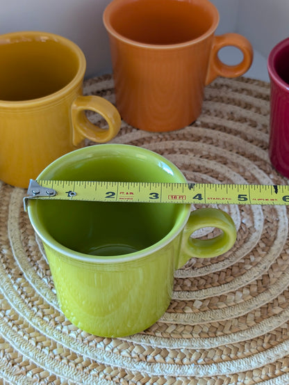 6 Pieces Colorful HLC FIESTA USA Super Cute Fiestaware.