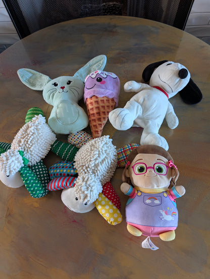 Toys Bundle Super Cute Sheep, Ice Cream, Dog, Cocomelon Toys