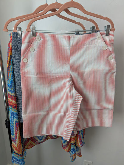 Bundle of blue Pink Shorts, Multi-Midi Skirts, Blue Swim Skorts