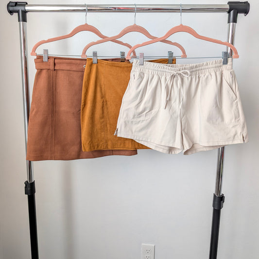 Bundle of Skirts & Shorts Size 29. 3pcs